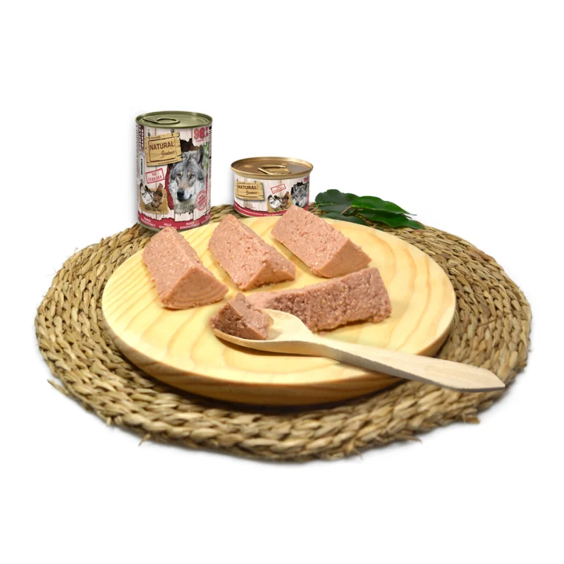 COMIDA HUMEDA PERROS NATURAL GREATNESS MONOPROTEICO POLLO 400 GRAMOS