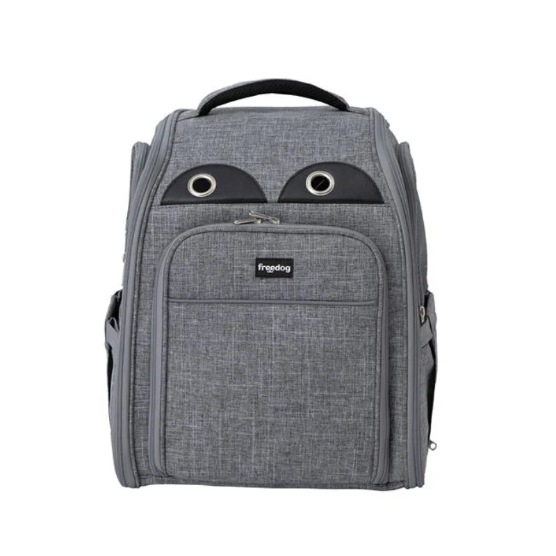 FREEDOG MOCHILA FUJI CON COMPARTIMENTO GRIS 42 X 39 X 26CM