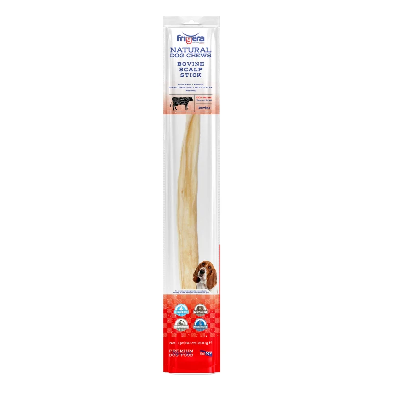 SNACK NATURAL STICK PIEL DE VACA PERROS 10 X 60 CM