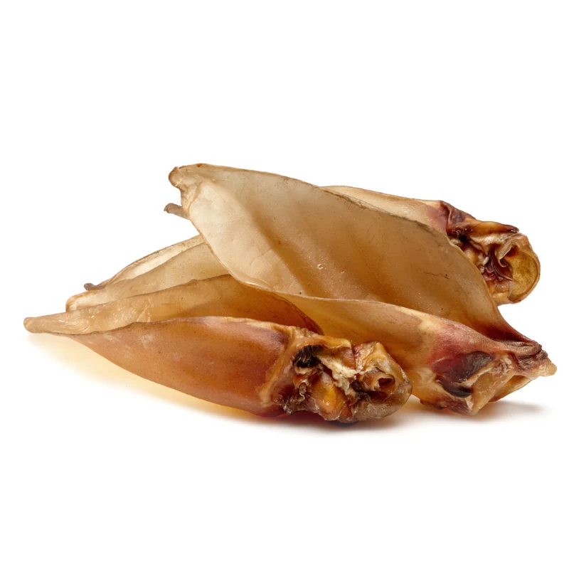 SNACK NATURAL OREJAS DE VACUNO CON CARNE PERROS 250 GR