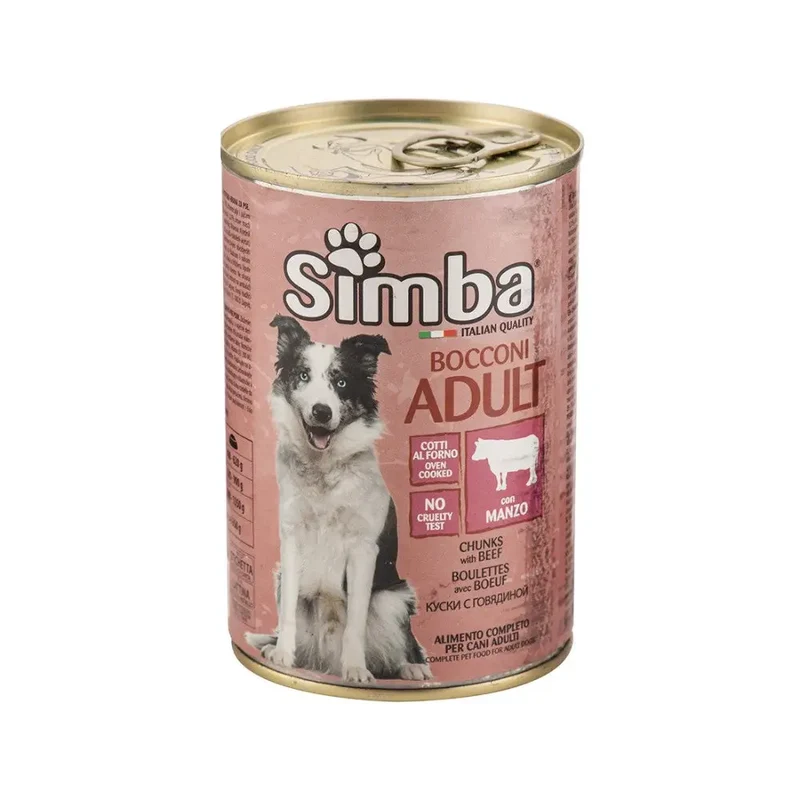 Simba Lata Bocados Comida Húmeda para Perros 1230 g