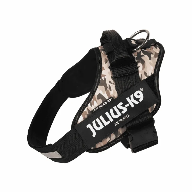 Arnés Julius K9 IDC para Perros Camuflaje Claro