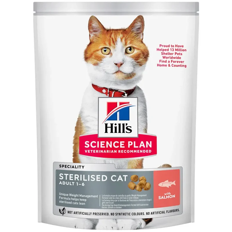 Hill'S Young Adult Sterilized Salmón Alimento para Gatos