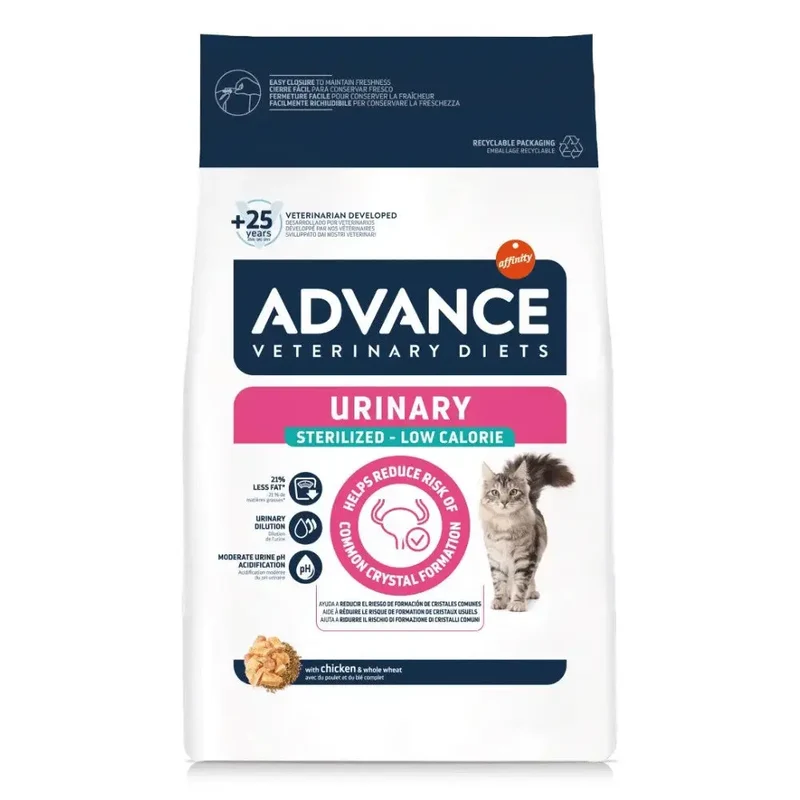 Advance Veterinary Diets Urinary Low Calorie Sterilized Pienso para Gatos