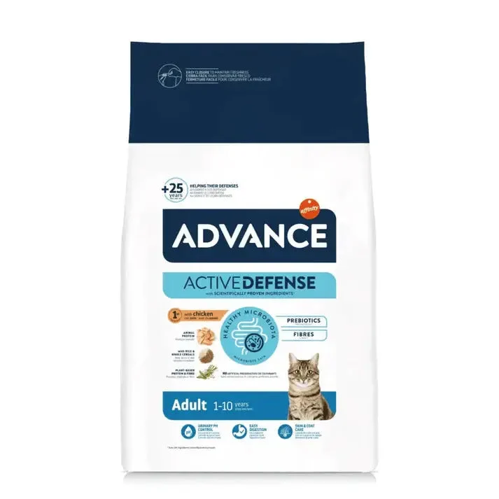 Advance Adult Chicken & Rice Pienso con Pollo y Arroz para Gatos Adultos
