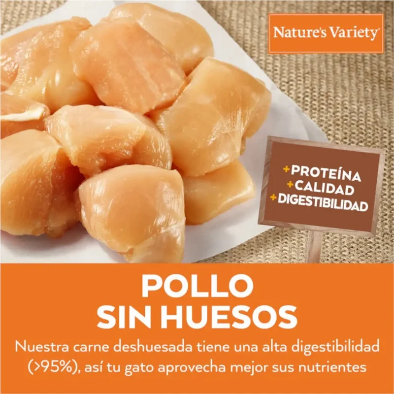 Nature'S Variety Cat No Grain Kitten Chicken Pienso con Pollo para Gatitos