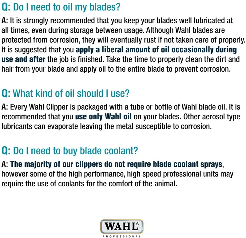 Hoja fina profesional para animales 5 en 1 de Wahl. Código 2179-301.
