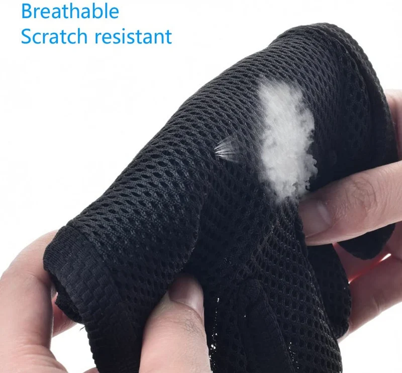 Starroad TIM guante de aseo para mascotas, cepillo removedor de pelo, suave desenredado, eficiente, guante de masaje para mascotas, guantes de mano izquierda y derecha, para gatos de pelo largo y corto (1 par de mano izquierda y derecha (azul)