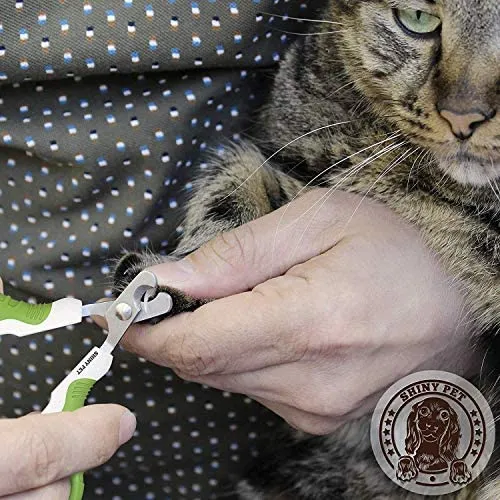 Cortaúñas para mascotas para animales pequeños, el mejor cortaúñas y cortaúñas de gato para el hogar, herramienta de aseo profesional para perros pequeños, gatos gatitos, guía electrónica