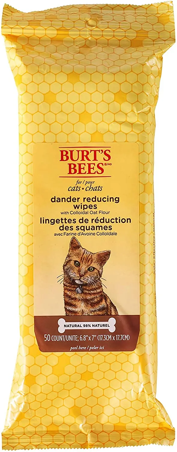 Toallitas calmantes para gato Burts Bees