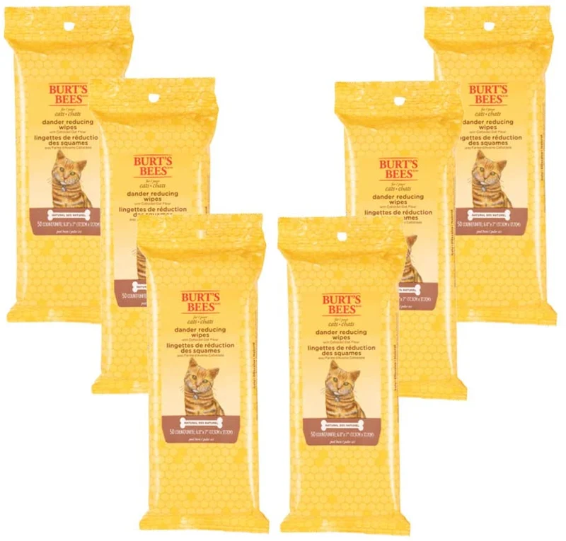 Toallitas calmantes para gato Burts Bees