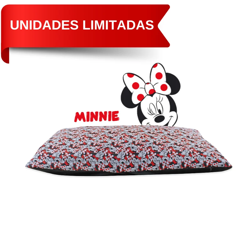 COLCHON PERROS DESENFUNDABLE MINNIE DISNEY 80 x 62 x 10 CM