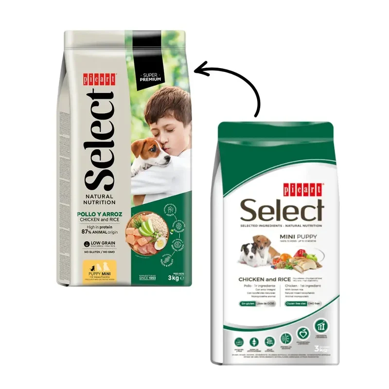 Picart Select Puppy Mini Pienso para Cachorros de Raza Pequeña