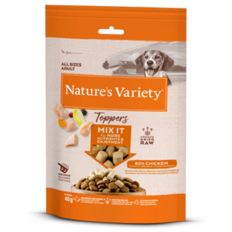 Nature'S Variety Toppers Liofilizados para Perros 40 g