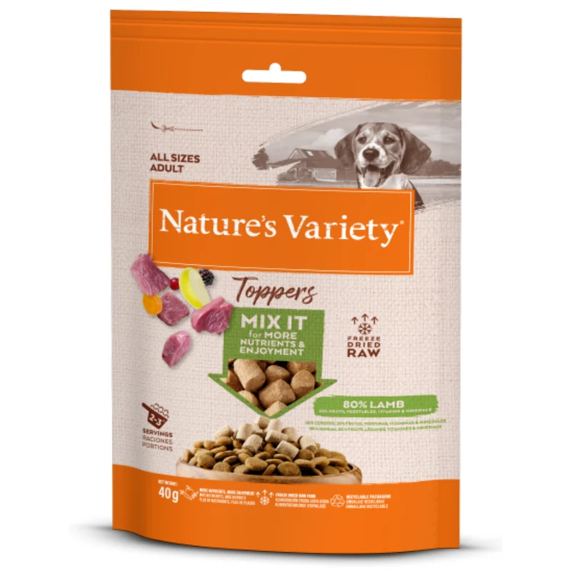 Nature'S Variety Toppers Liofilizados para Perros 40 g
