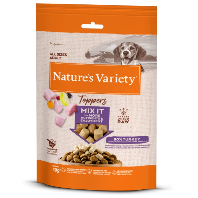 Nature'S Variety Toppers Liofilizados para Perros 40 g