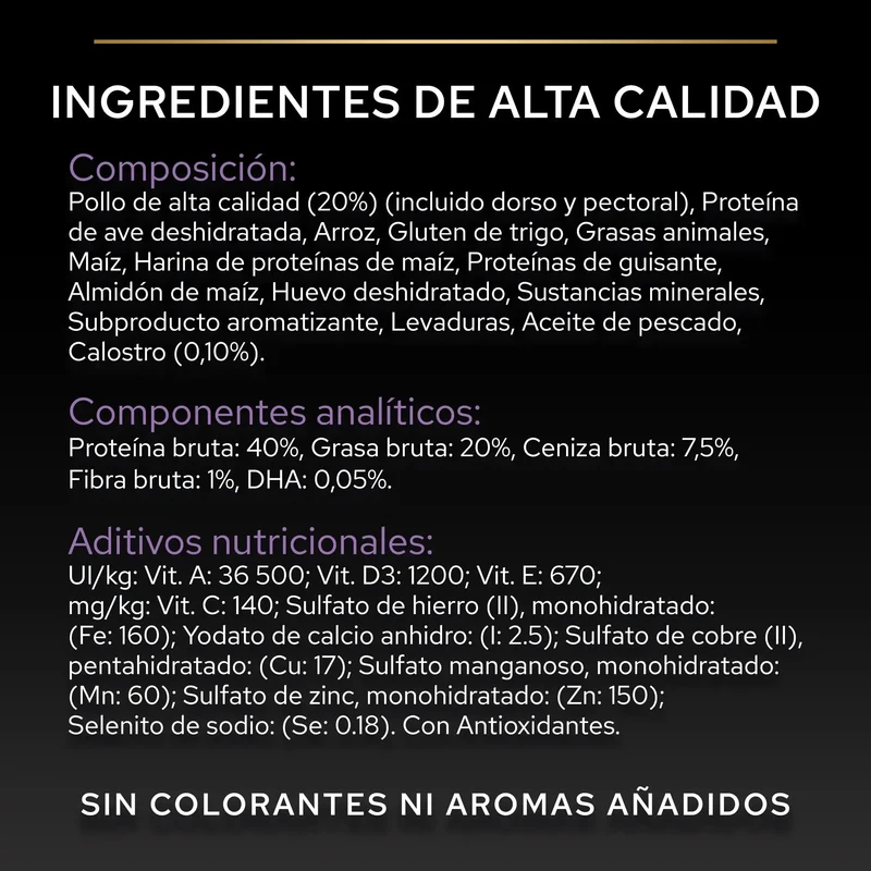 Pro Plan Cat Kitten Start Pollo Pienso para Gatitos
