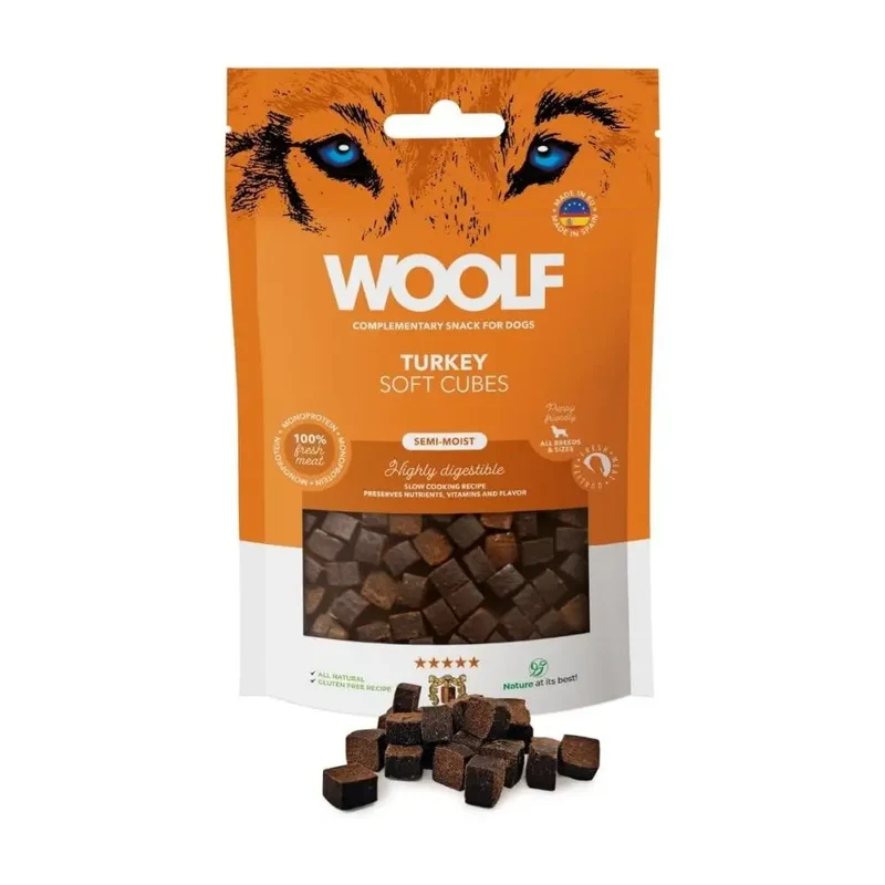Woolf Snack Natural Semihúmedo para Perros 100 g