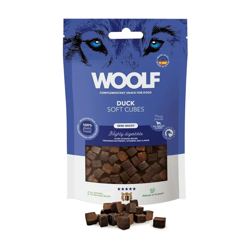 Woolf Snack Natural Semihúmedo para Perros 100 g