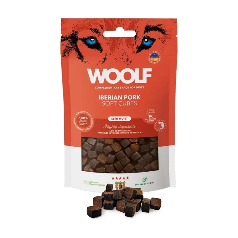 Woolf Snack Natural Semihúmedo para Perros 100 g
