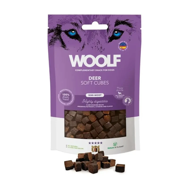 Woolf Snack Natural Semihúmedo para Perros 100 g