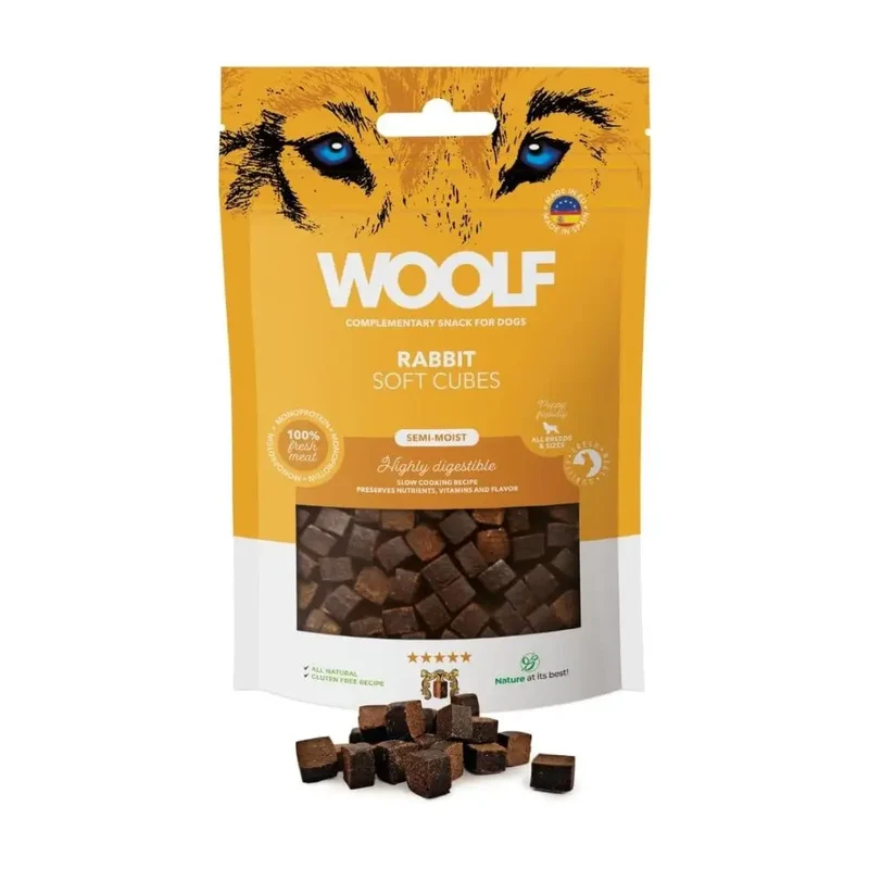 Woolf Snack Natural Semihúmedo para Perros 100 g