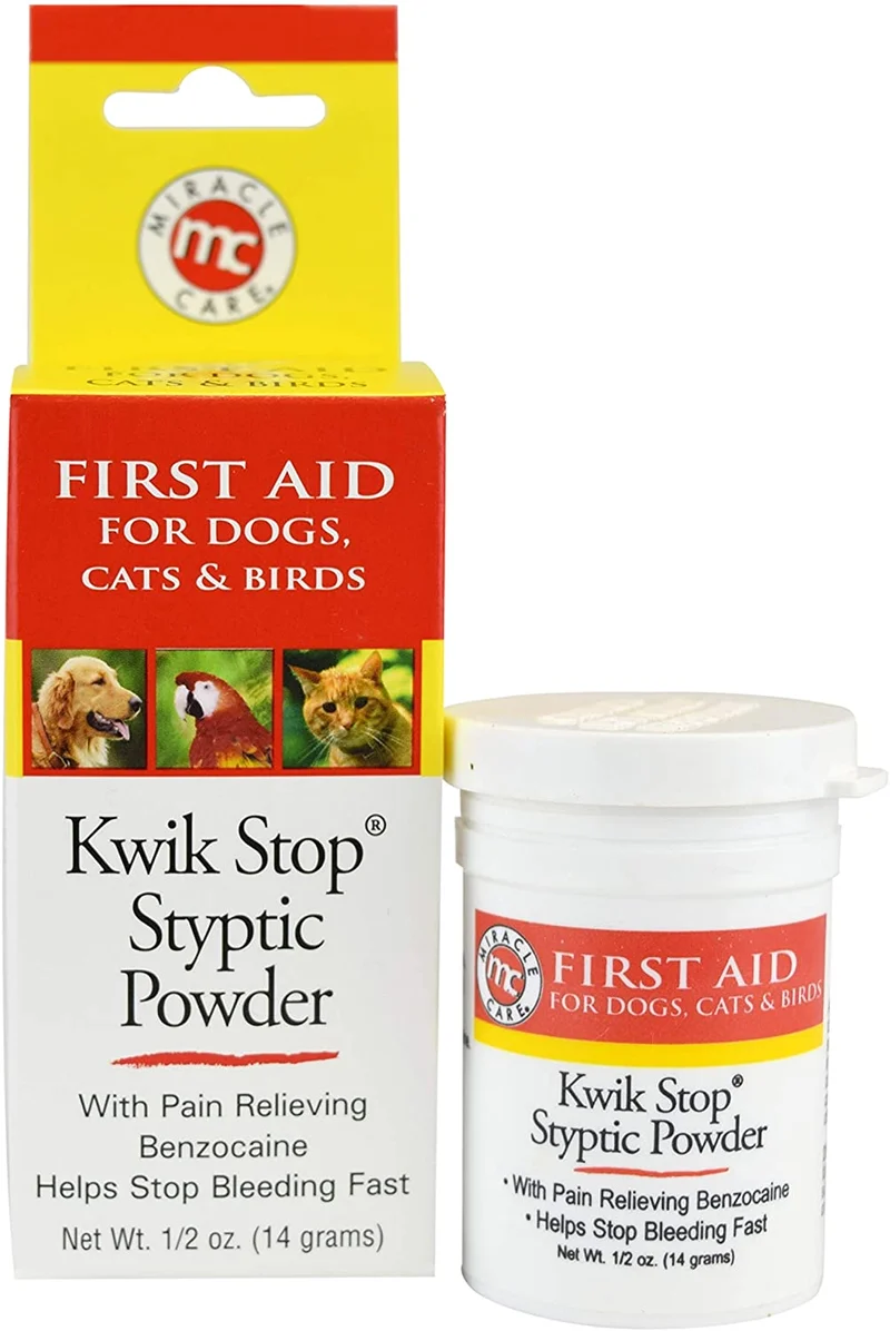 Miracle Care Kwik Stop Astringente en polvo 0.5 onzas