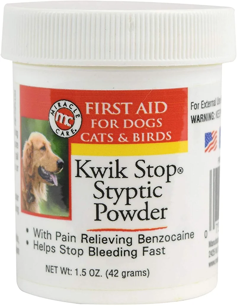 Miracle Care Kwik Stop Astringente en polvo 0.5 onzas