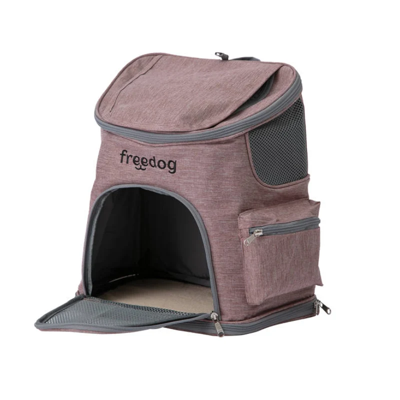 FREEDOG MOCHILA MAKALU MARRON 40X36X28CM