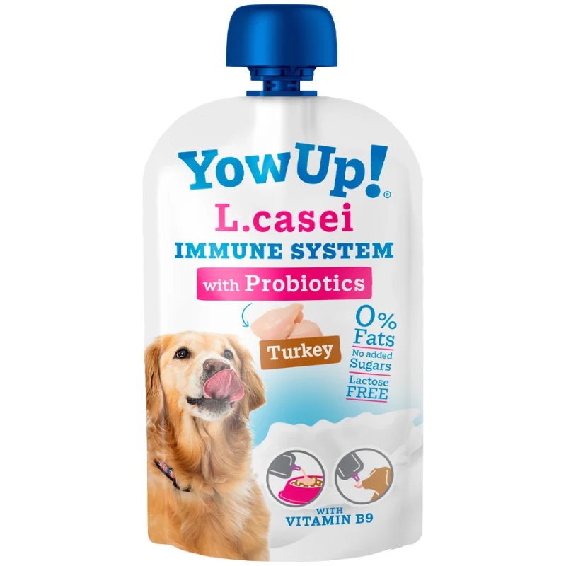 YOW UP POUCH L CASEI PAVO PERROS CAJA DISPLAY 10X115GR