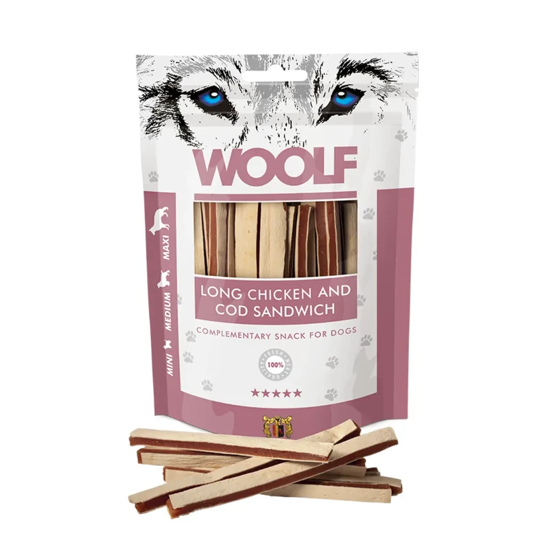 Woolf Snack Natural para Perros 100 g