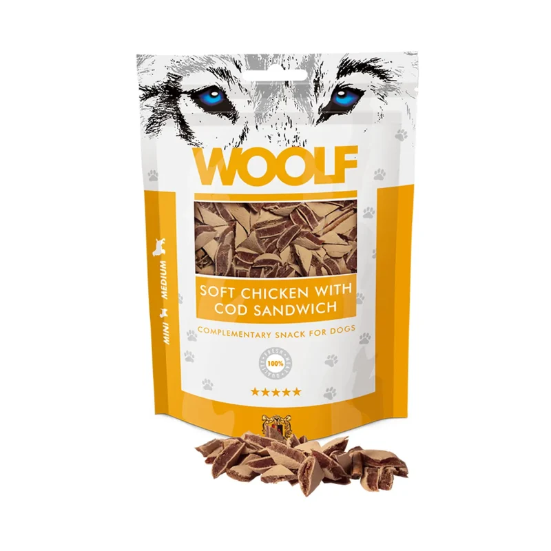 Woolf Snack Natural para Perros 100 g