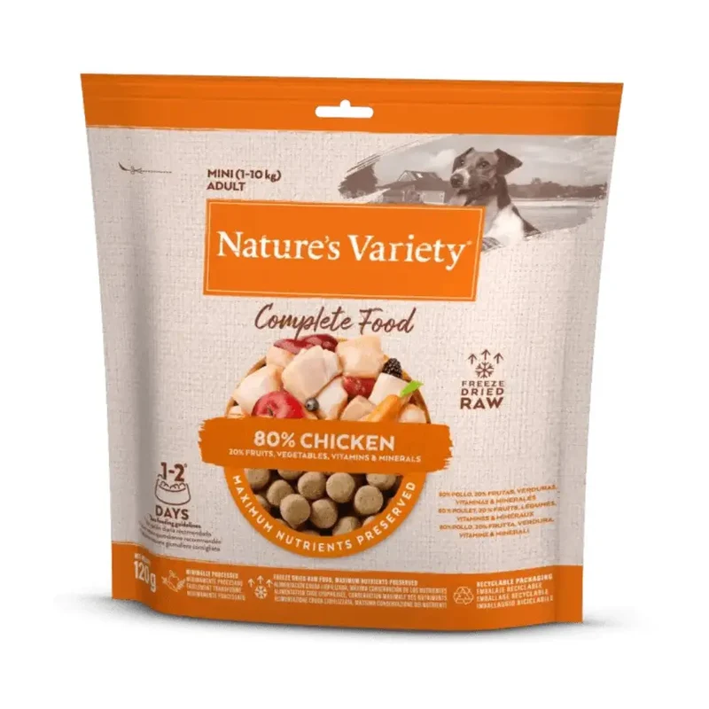 Nature'S Variety Complete Food Mini Pienso Liofilizado para Perros