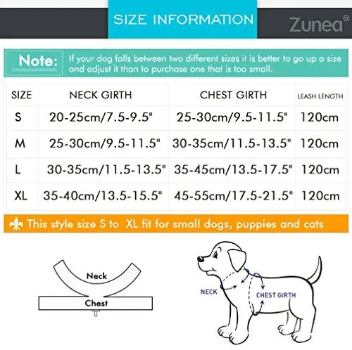 Zunea - Arnés para gato, sin tirar, de piel de ante suave, ajustable, con diamantes de imitación, a prueba de fugas, para caminar