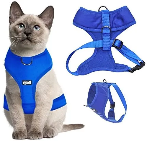 Arnés para gato acolchado y resistente al agua Dexil