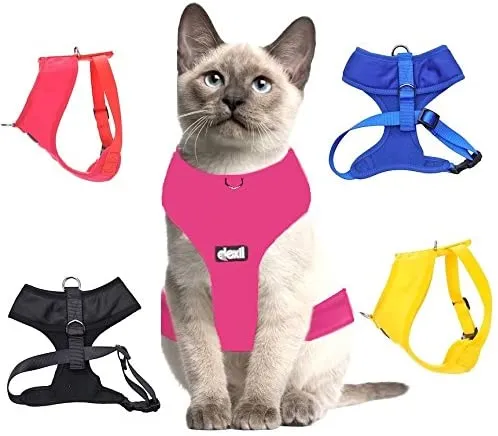 Arnés para gato acolchado y resistente al agua Dexil