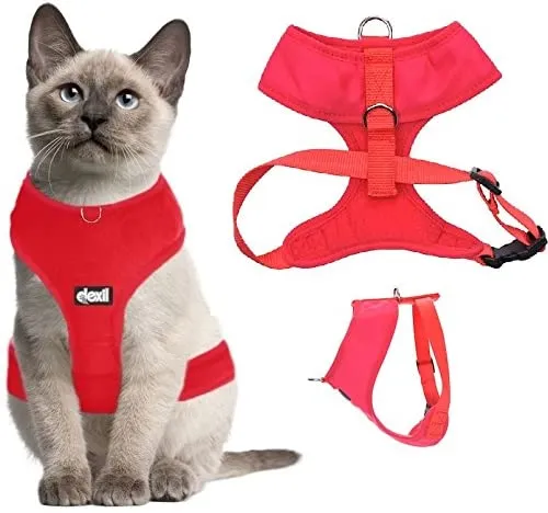 Arnés para gato acolchado y resistente al agua Dexil