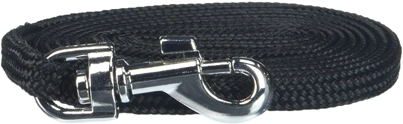 CATIT Cat correa de nailon con Gold-Plated Bolt Snap, Negro
