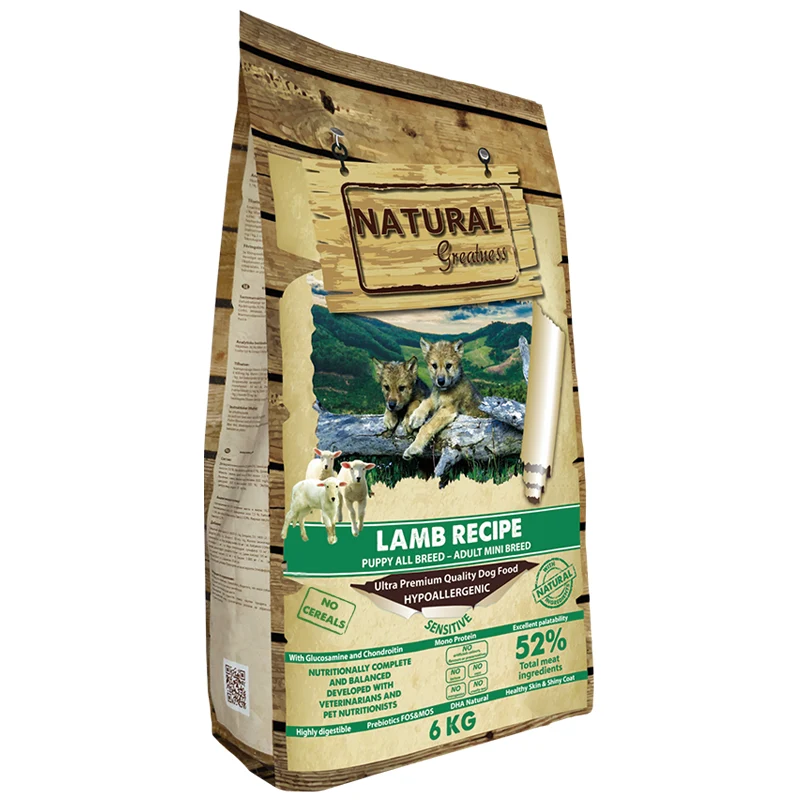 NATURAL GREATNESS CORDERO MINI PERROS 6 KG
