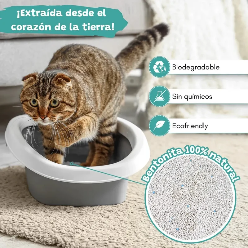 Arena Aglomerante para Gatos Marsella Catter Litter
