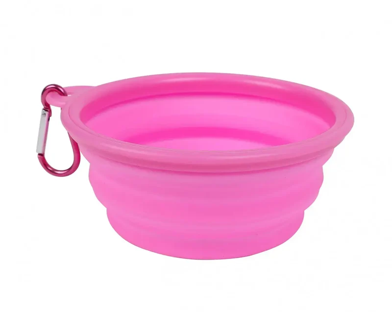 Comedero y Bebedero Plegable para Perros y Gatos - Bol Portátil Wouapy