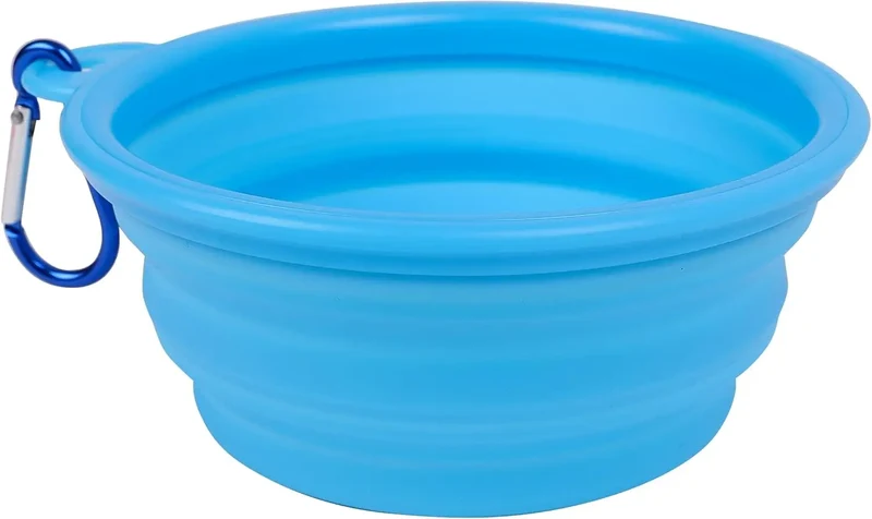 Comedero y Bebedero Plegable para Perros y Gatos - Bol Portátil Wouapy