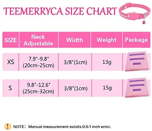 Teemerryca - Collar, diseño de lazo con brillantes, color rosa