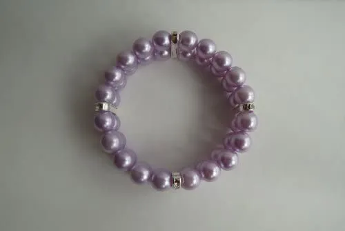 PetFavorites - Collar de 2 filas para mascotas con diseño de gato con brillantes y perlas de diamantes de imitación.