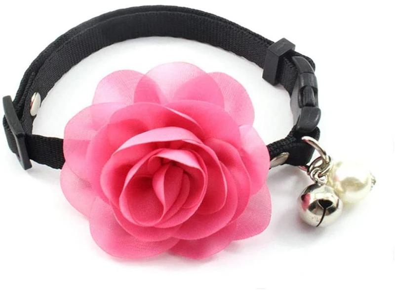 PetFavorites - Collar de corbata para mascotas, gato con colgante de campana, para mascotas, gatos