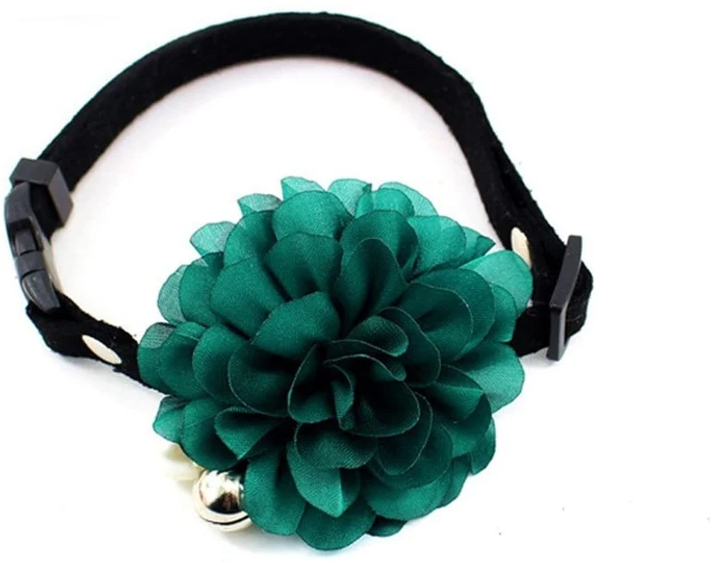 PetFavorites - Collar de corbata para mascotas, gato con colgante de campana, para mascotas, gatos