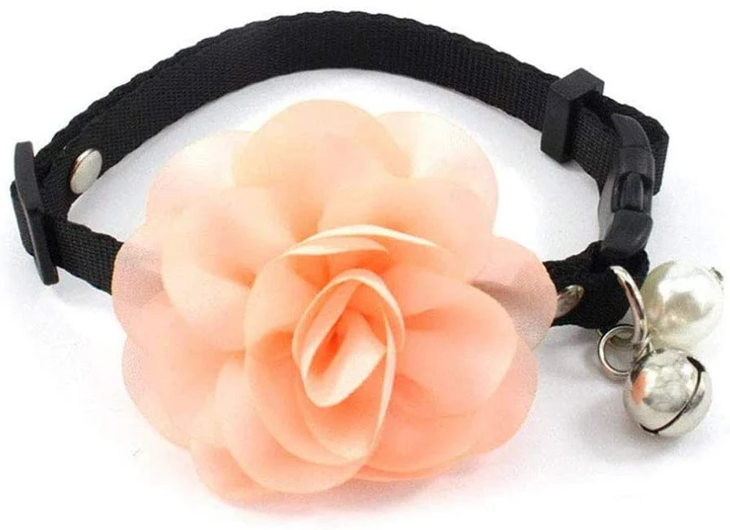PetFavorites - Collar de corbata para mascotas, gato con colgante de campana, para mascotas, gatos