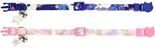 BoomBone 2 collares para gato con colgante seguro para gatitos con campana