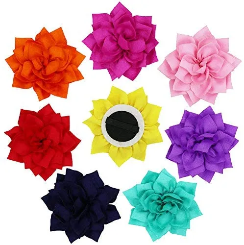 Collares de flores para mascotas, accesorios para gatos,