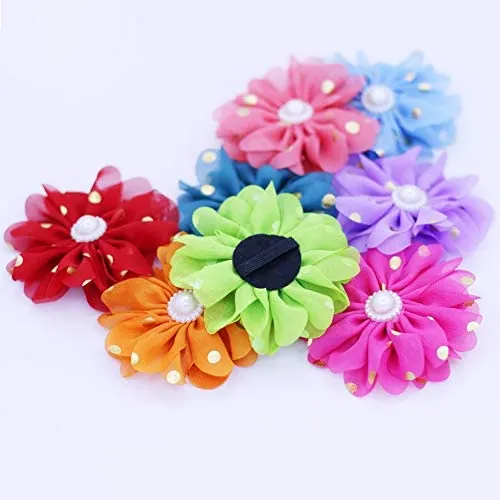 Collares de flores para mascotas, accesorios para gatos,